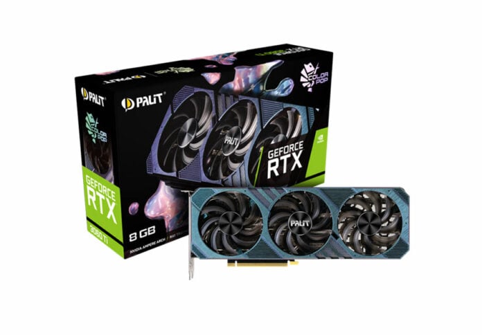 Palit GeForce RTX 3060 Ti ColorPOP graphics cards launched | Club386