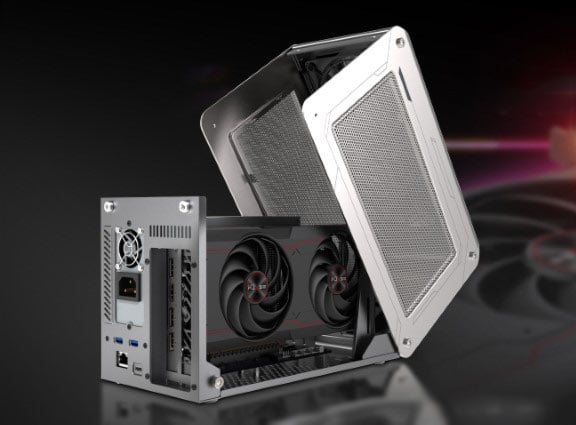 Sapphire GearBox 500 Thunderbolt 3 eGFX solution announced Club386