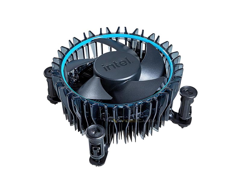 Plasticky Intel ADL-S stock 65W CPU cooler pictured | Club386