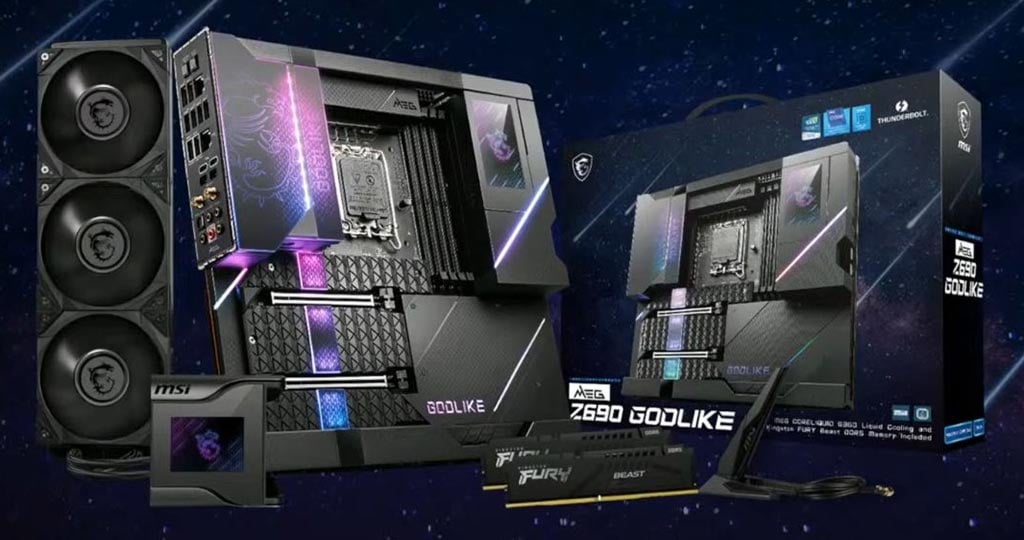MSI unwraps the $2,099 MEG Z690 Godlike motherboard | Club386
