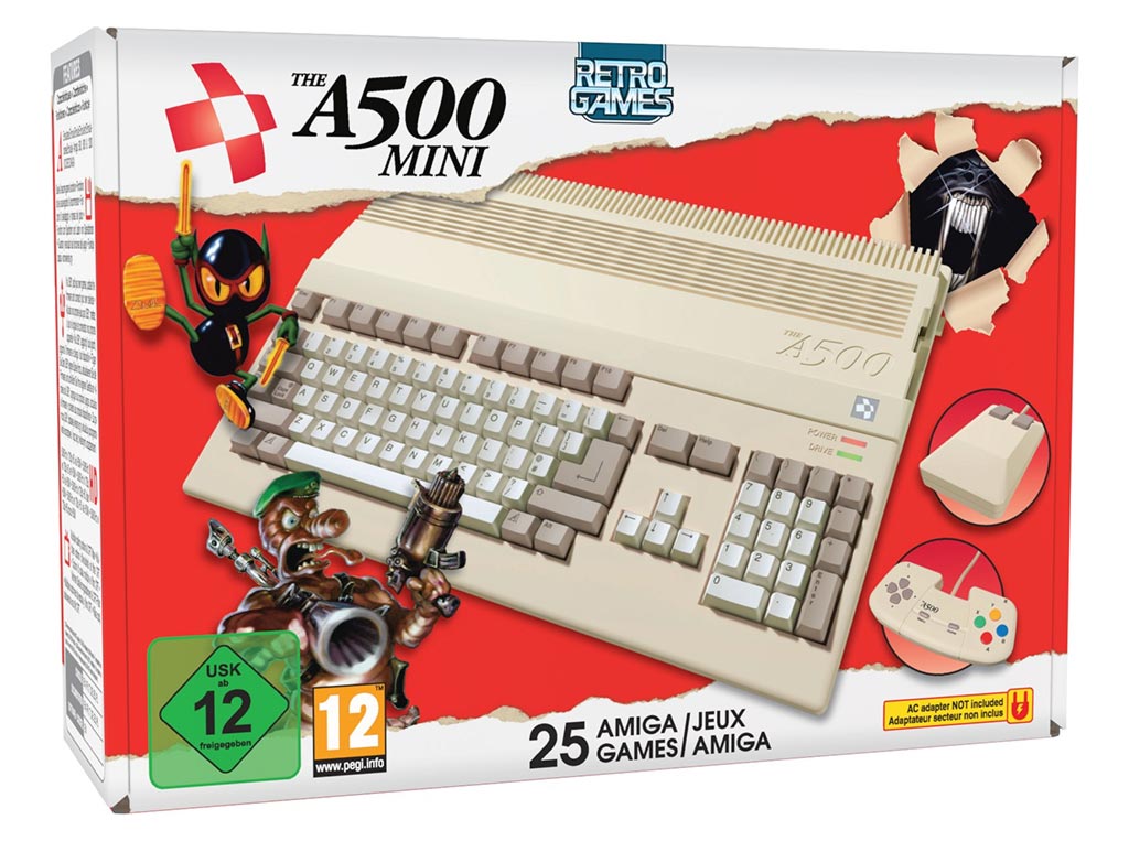 Amiga 500: Revelada lista de jogos presente na versão mini