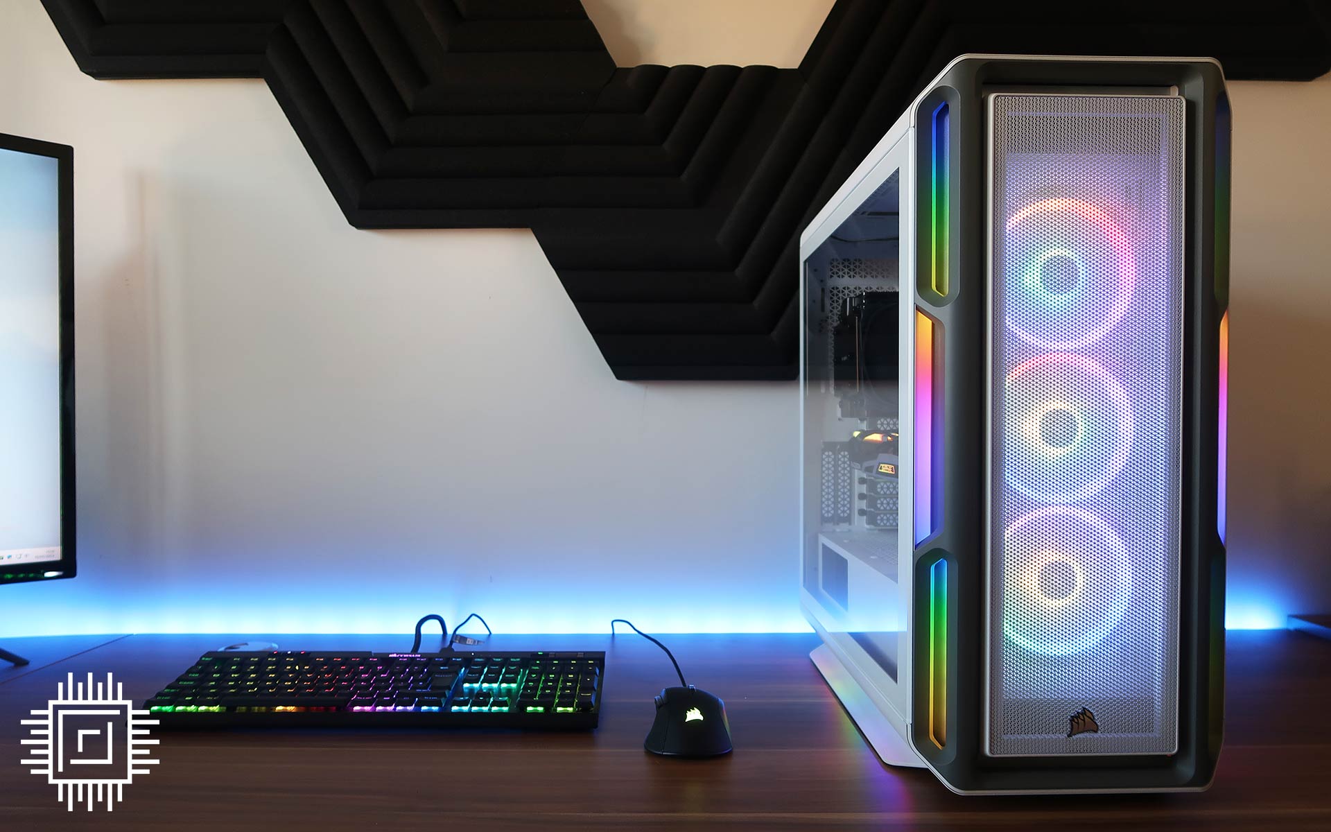 Corsair iCue 5000T RGB - Lights On