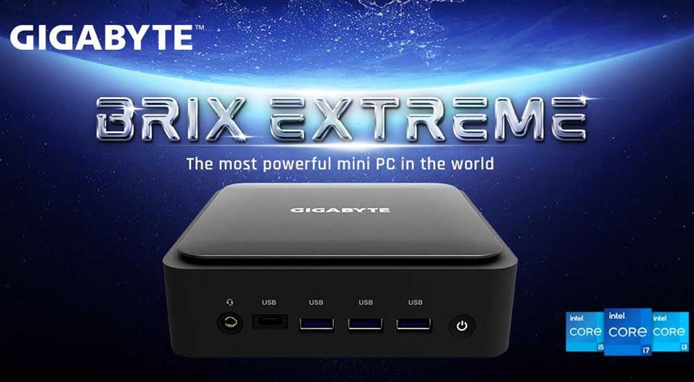 Gigabyte touts world's most powerful mini PC. Enter Brix Extreme