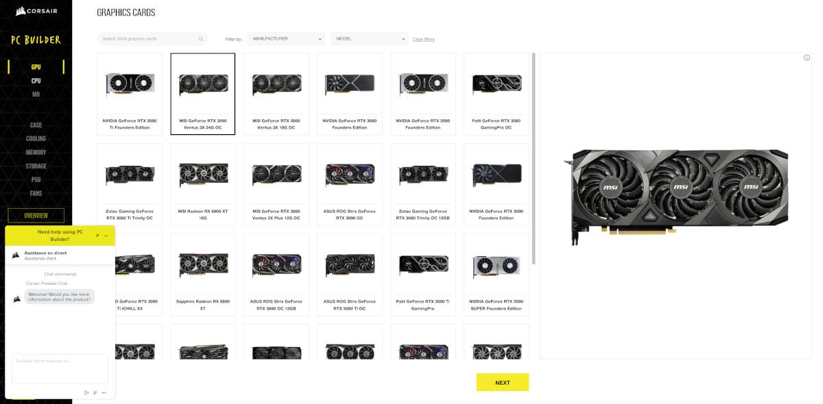 Corsair launches online PC builder Club386