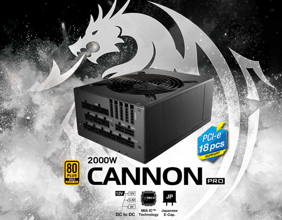 FSP CANNON PRO 2000W PC電源 80Plus Gold FSP-Cannon-Pro-2000W-PSU-01.jpg