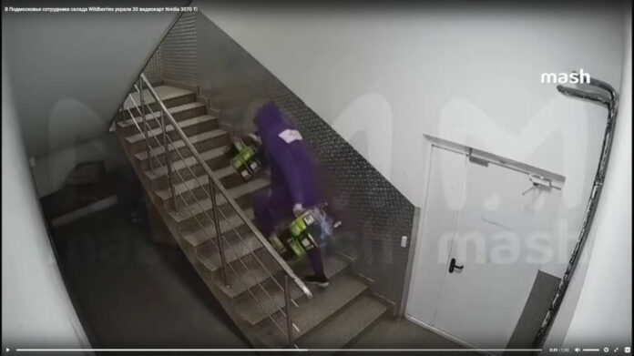 Russian employees stealing RTX 3070 Ti