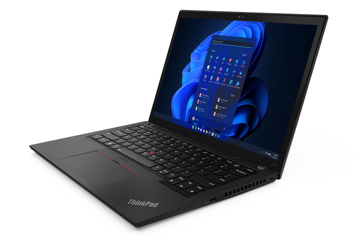ThinkPad X13 Gen3　12th-i5／8GB／512GB／オフィス Lenovo ThinkPad X13 Gen 3 offers 12th Gen Core or Ryzen Pro 6000