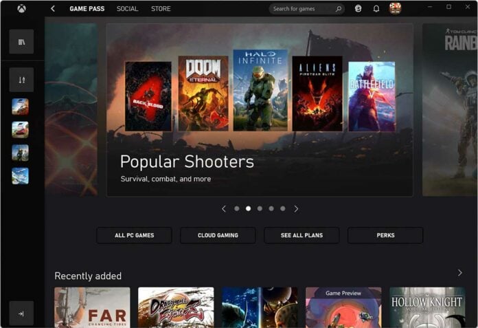Xbox App for PC Xbox App for PC
