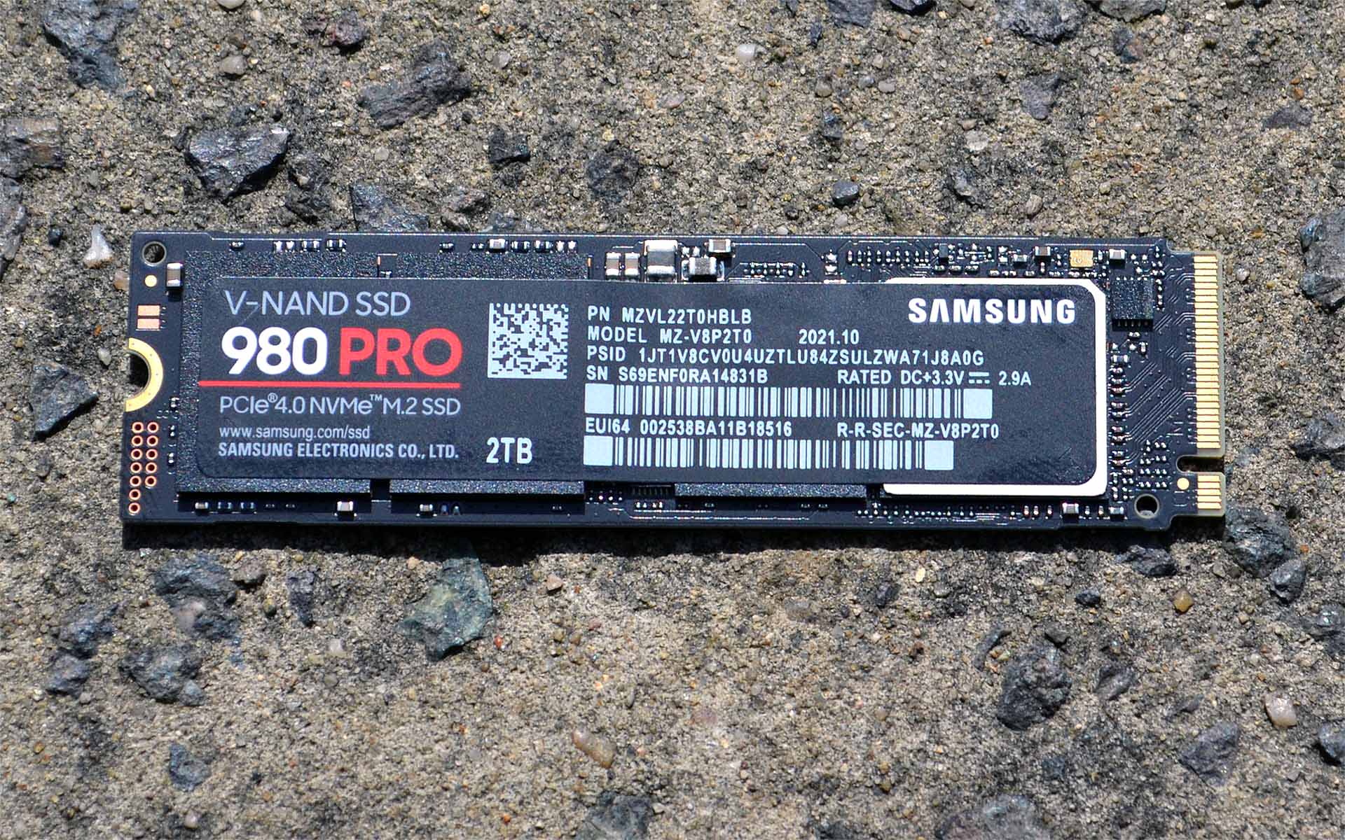 SAMSUNG 1TB 2TB SSD 980 Pro with Heatsink NVMe PCIe 4.0 M.2 2280