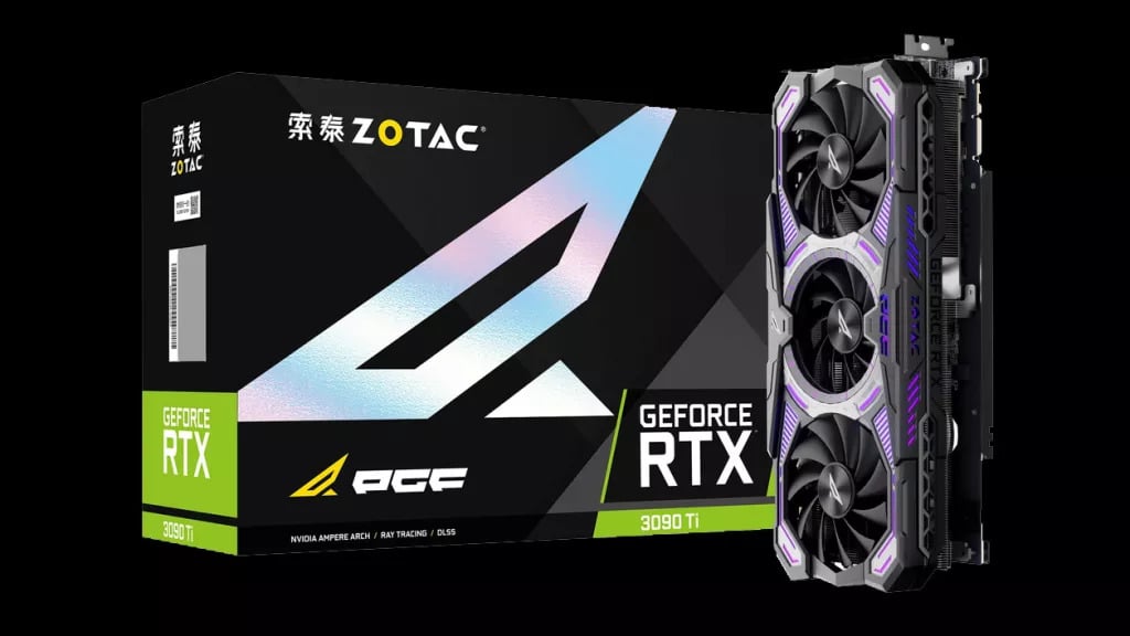 Zotac launches gargantuan quad-slot RTX 3090 Ti PGF OC graphics