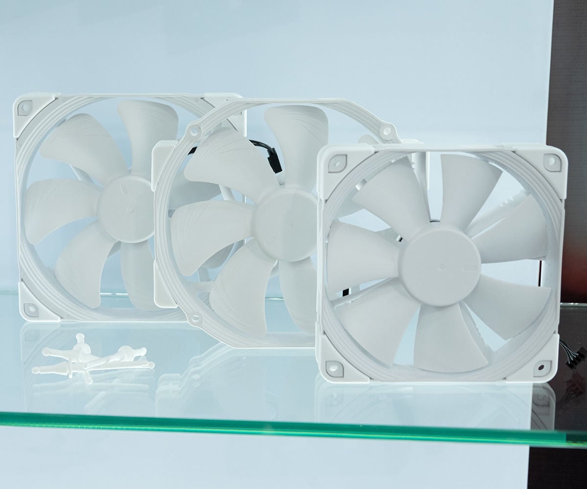 Noctua isn’t making any white fans or heatsinks, and told us why