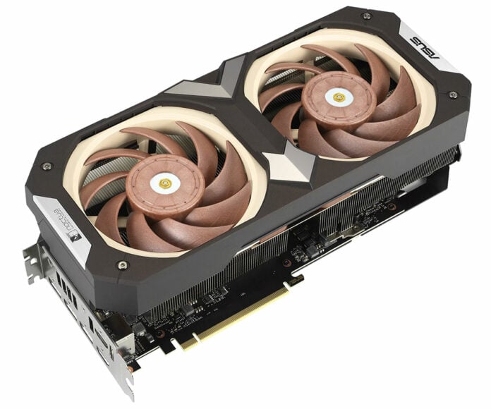 The ASUS GeForce RTX 4080 Noctua Edition brings the best in quiet