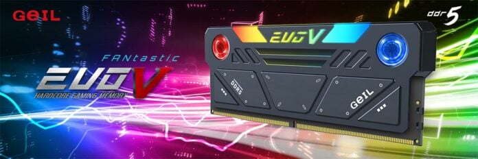 GeIL EVO V DDR5 RGB Hardcore Gaming Memory