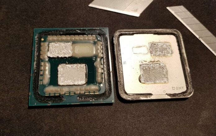 AMD 5800X3D - Delidded