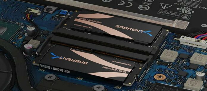 Sabrent DDR5-4800 SODIMM CL40