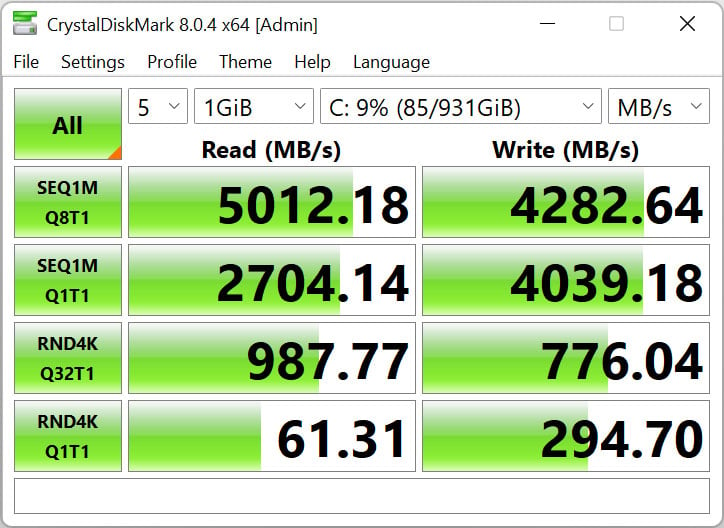 Benchmark 3DMark Storage - Epic Games Store