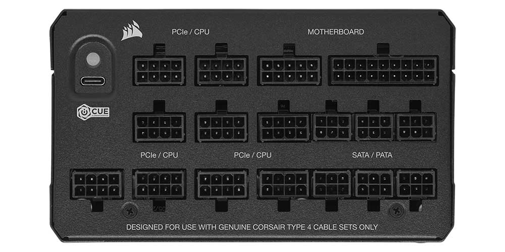 Corsair HX1500i Ports