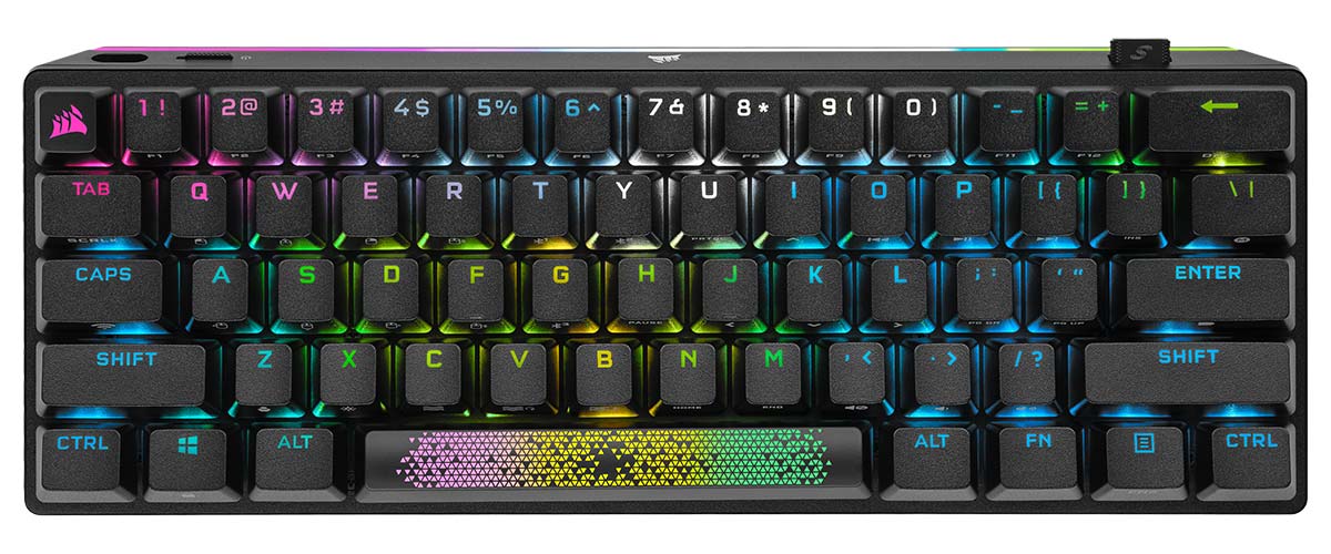 Corsair K70 Pro Mini Wireless - Top