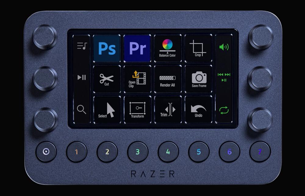Razer Stream Controller - Layout