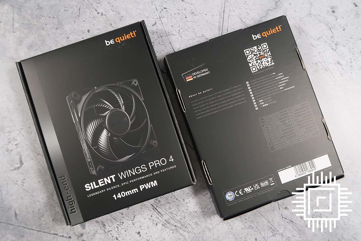 be quiet! Silent Wings Pro 4 140mm PWM - Packaging