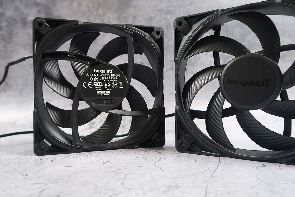 be quiet! Ventilateur PC Silent Wings 4 120 mm PWM HS