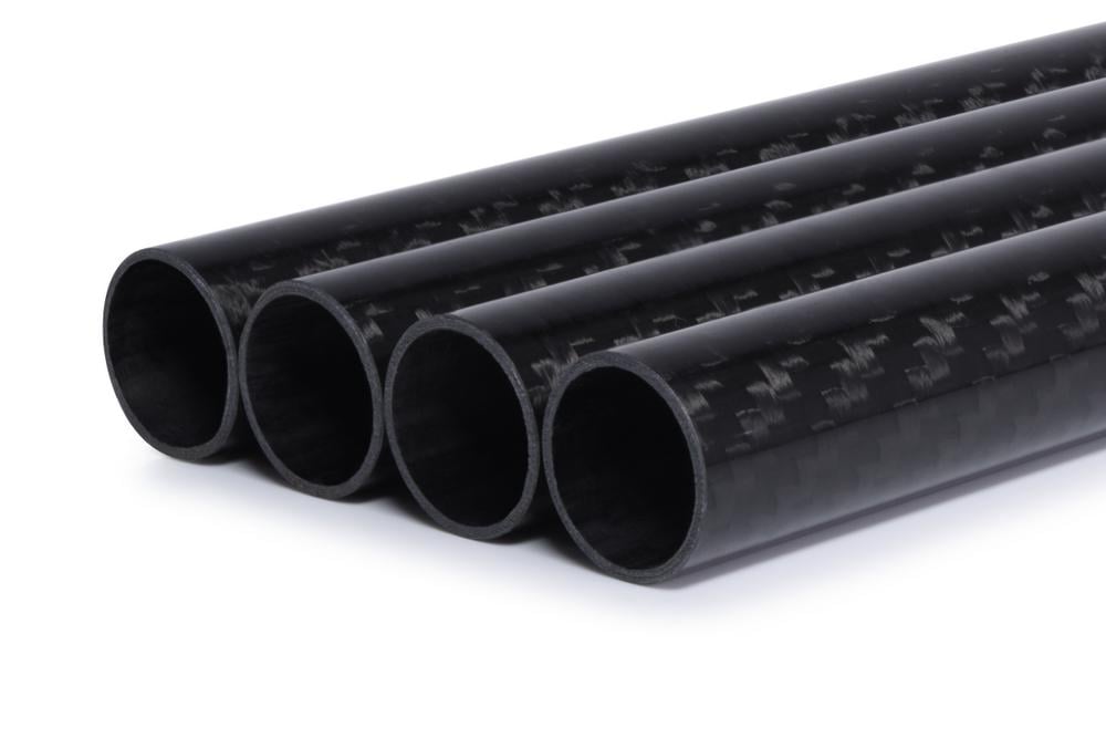 alphacool Carbon HardTubes 16mm x 80cm - four pack