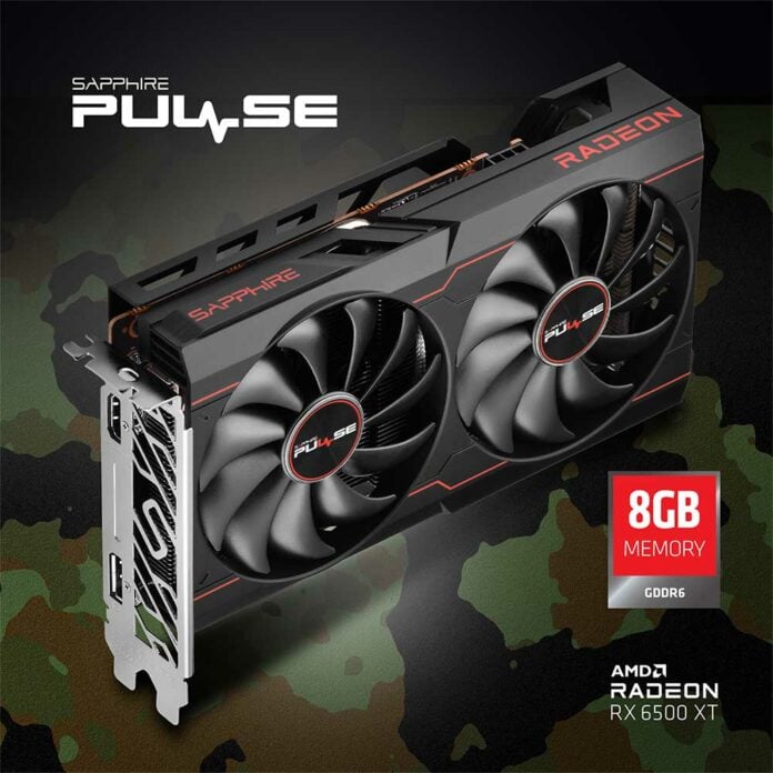 Pulse AMD Radeon RX 6500 XT 8GB Pulse AMD Radeon RX 6500 XT 8GB