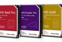 WD 22TB HDDs