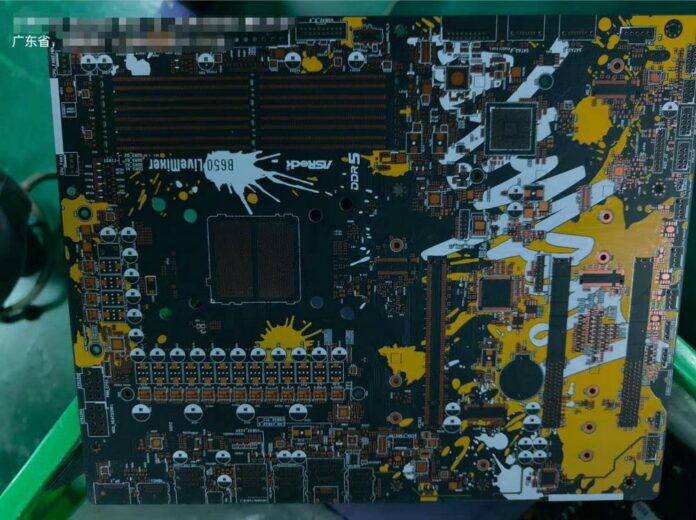ASRock B650 LiveMixer PCB
