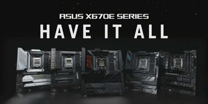 Asus X670E Series - Have It All