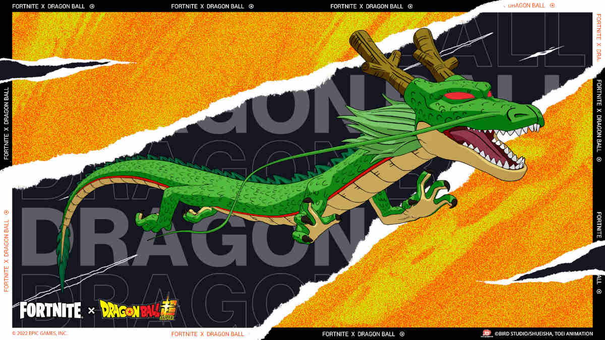 Fortnite x Dragonball Shenron exclusive