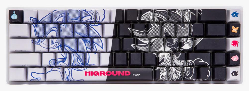 Higround x Sonic the Hedgehog Adventure Keyboard Gray/Black - US