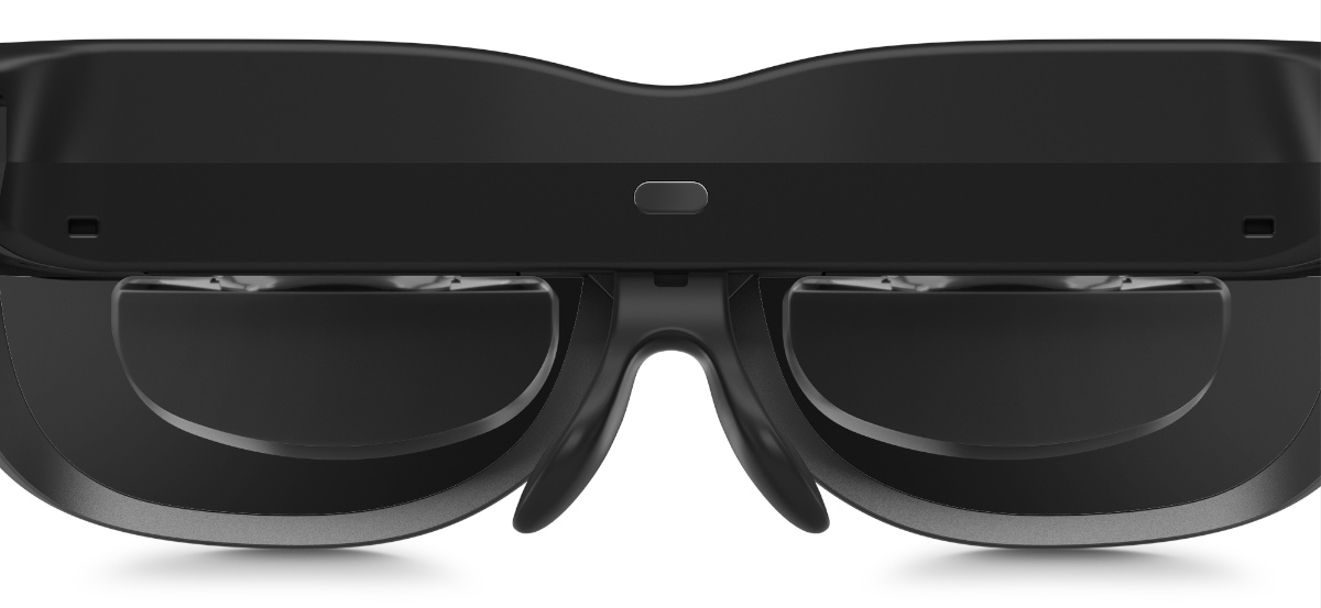 Lenovo T1 Glasses Closeup of Lenses