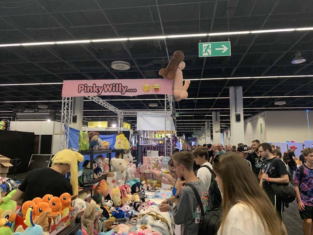 Questionable Plushies at Gamescom