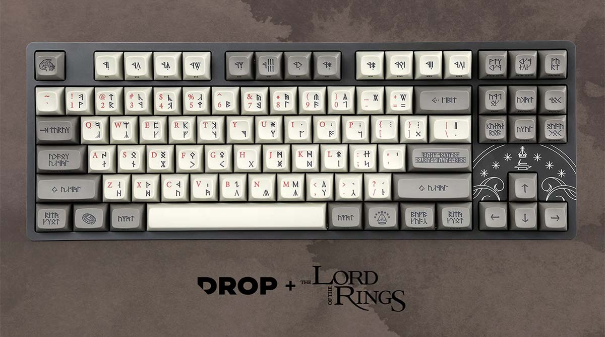 The Lord of the Rings Dwarvish Keyboard