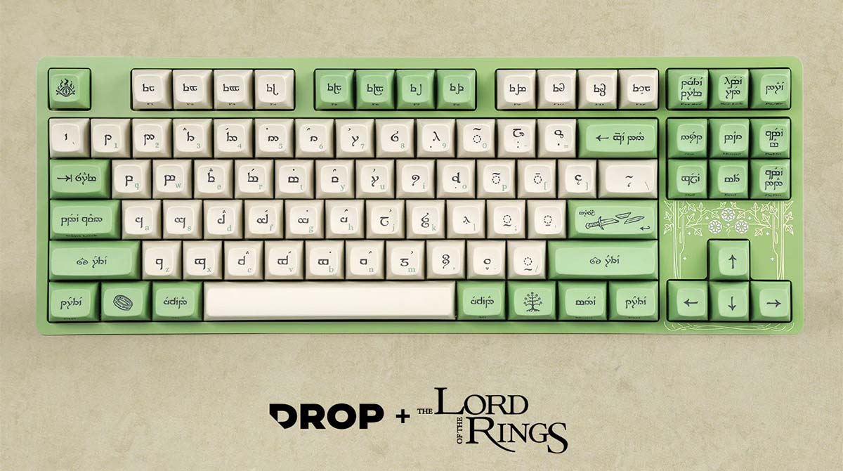 The Lord of the Rings Elvish Keyboard