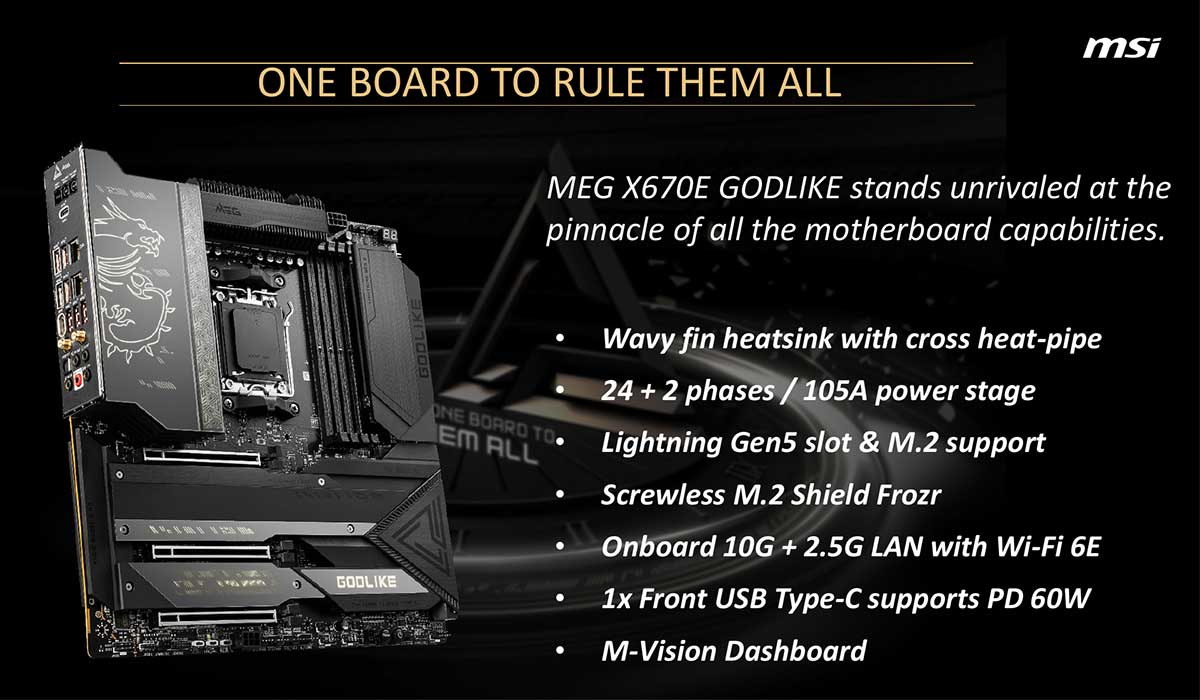 MSI MEG X670E Godlike