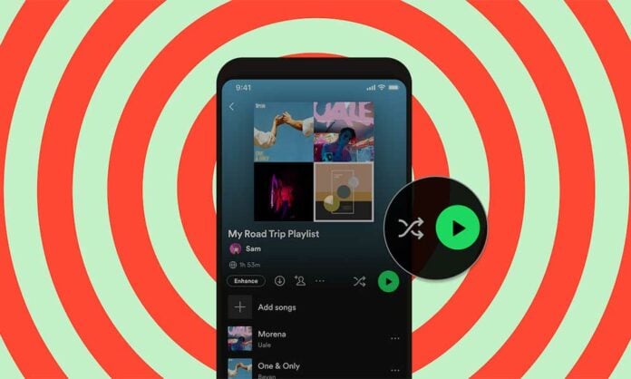 Spotify - Shuffle and Play