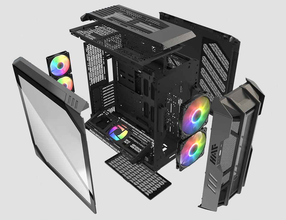 Cooler Master HAF 700 - Parts