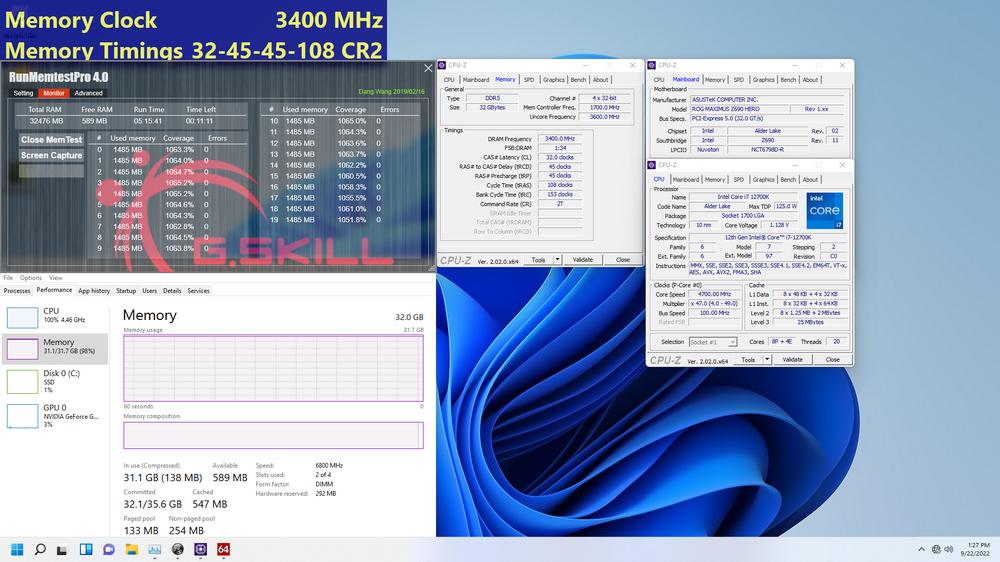 G.Skill Trident Z5 RGB DDR5-6800 CL32