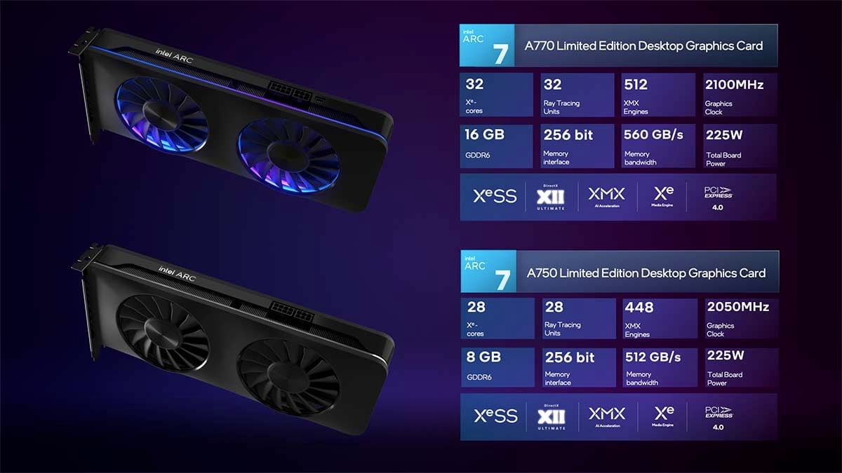 Intel unleashes Arc A770 desktop graphics card, takes fight to