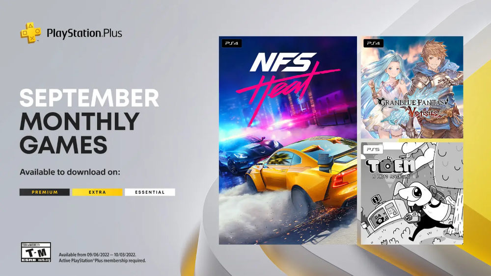 PlayStation Plus monthly games for September