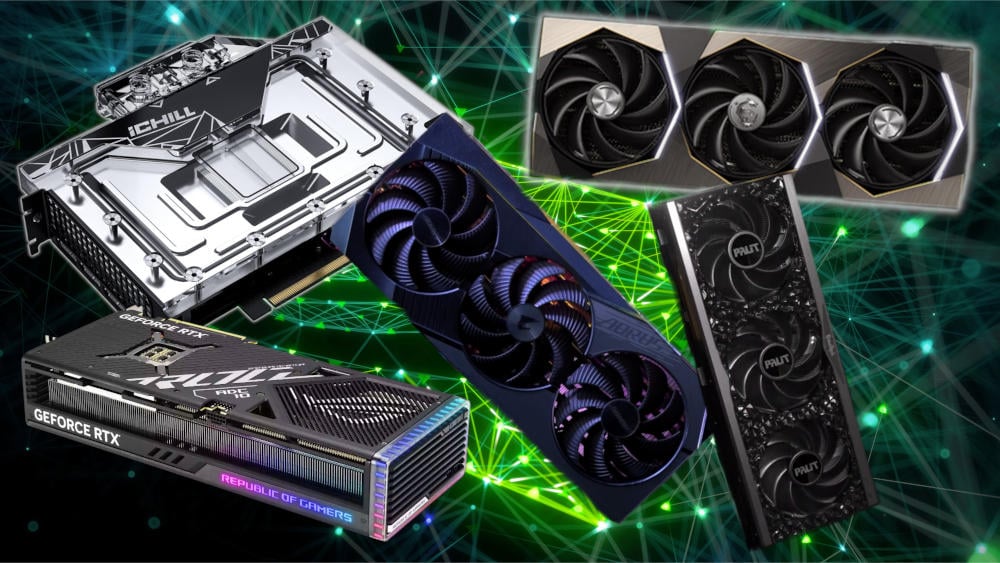 GeForce RTX 4080 Custom Cards from Gigabyte and MSI Pictured