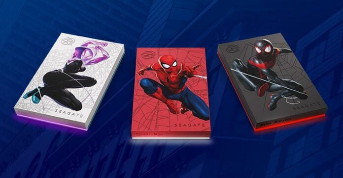 Seagate FireCuda Spider-Man HDDs