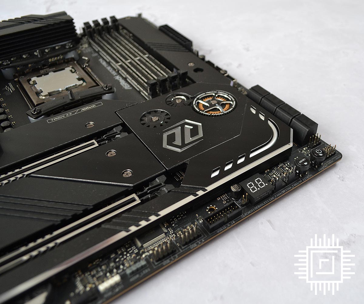 ASRock Taichi's signature cog.