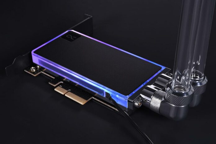 Alphacool Core M.2 NVMe PCIe 4.0 liquid cooler Alphacool Core M.2 NVMe PCIe 4.0 liquid cooler