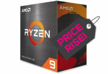 AMD Ryzen 5000 Series - Price Rise