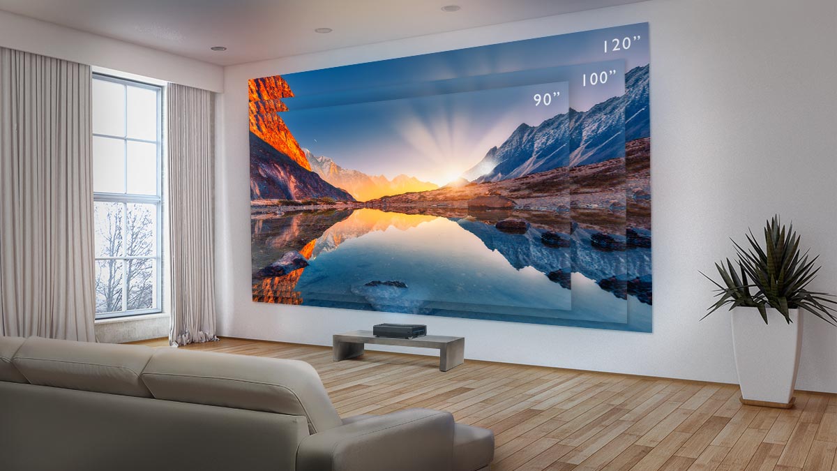 Hands-On With LG's 100-Inch Laser TV