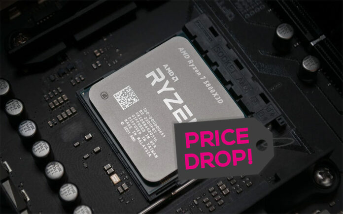 AMD Ryzen 7 5800X3D Price Drop