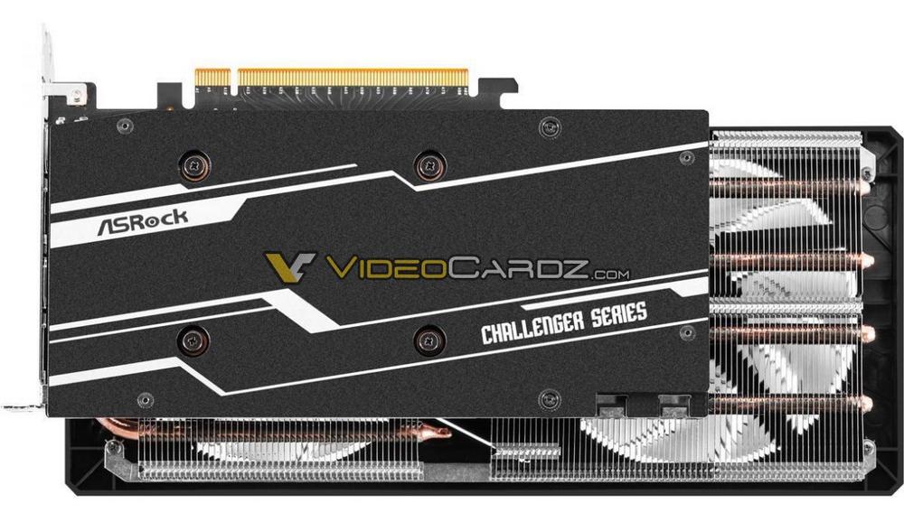 ASRock Arc A750 Challenger OC - Back